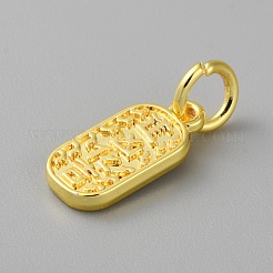 Alloy Pendants with Chinese Characters&nbsp;FIND-WH0159-63G-29
