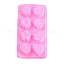 Flower Heart DIY Silicone Fondant Molds&nbsp;LS-SIMO-D003-07G