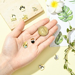 8Pcs 8 Styles 304 Stainless Steel Enamel Pendants&nbsp;STAS-CJ0003-38