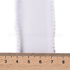 5 Yards ABS Pearl Edged Mesh Ribbon for Bowknot Making&nbsp;OCOR-B004-01A-02
