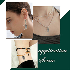 50Pcs Tibetan Style Alloy Pendants&nbsp;FIND-SC0005-17