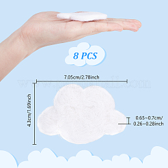 Cloud Wool Felt Ornament Accessories&nbsp;DIY-WH0308-588B