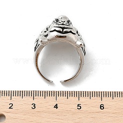 Brass Cuff Rings for Women Men&nbsp;RJEW-S401-03AS