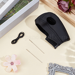 1Set Microfiber Leather Car Gearshift Covers&nbsp;AJEW-CL0003-27