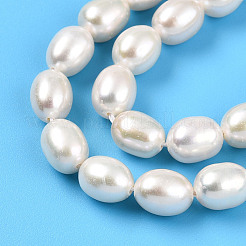Natural Cultured Freshwater Pearl Beads Strands&nbsp;PEAR-N012-06X
