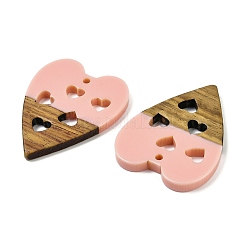 Resin and Walnut Pendants&nbsp;WOOD-I013-03C