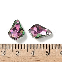 AB Color Plated Electroplate Glass Pendants&nbsp;EGLA-O003-06C-13