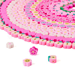 10 Strands 10 Styles Handmade Polymer Clay Bead Strands&nbsp;CLAY-TA0001-72B