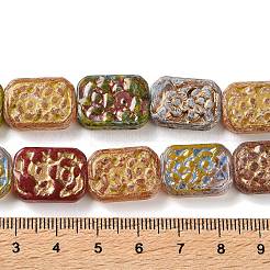 Painted Glass Bead Strands&nbsp;FIND-H023-08