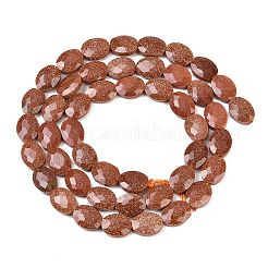 Synthetic Goldstone Beads Strands&nbsp;G-H349-A01-17