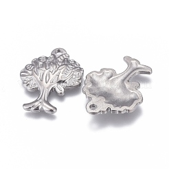 Non-Tarnish 304 Stainless Steel Pendants&nbsp;STAS-F249-39P