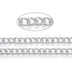 Aluminium Textured Curb Chains&nbsp;CHA-T001-42S