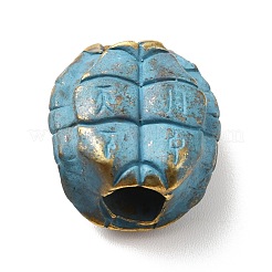 Brass European Beads&nbsp;KK-G410-01B