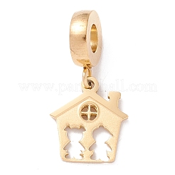 304 Stainless Steel European Dangle Charms&nbsp;STAS-I192-05