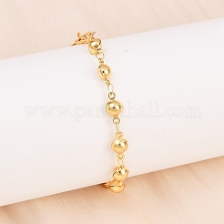 304 Stainless Steel Link Bracelets for Women&nbsp;BJEW-D359-03G