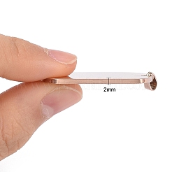 Ion Plating(IP) 304 Stainless Steel Pendants&nbsp;LS-STAS-I311-03A-RG