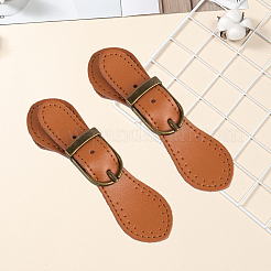 CutHollow 2Pcs Leather Toggle Buckle&nbsp;AJEW-CL0001-26B