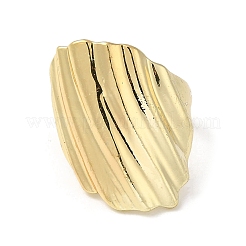 Brass Open Cuff Rings&nbsp;RJEW-Q778-08G