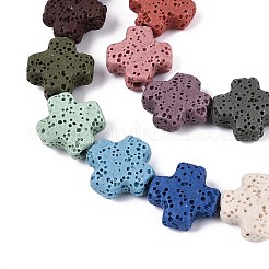 Natural Lava Rock Beads Strands&nbsp;G-N257-22A-01