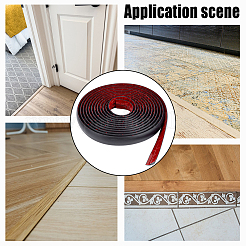Self-adhesion PVC Edge Guard Strips&nbsp;DIY-WH0591-569B