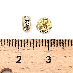 316 Surgical Stainless Steel Rhinestone Spacer Beads&nbsp;STAS-L285-001G-02-1