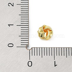 Rack Plating Brass Beads&nbsp;KK-B078-13A-G18
