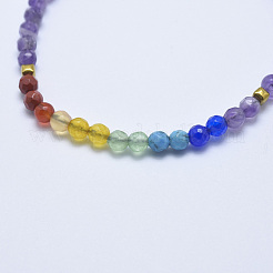 Natural Amethyst Braided Bead Bracelets&nbsp;BJEW-I258-M07