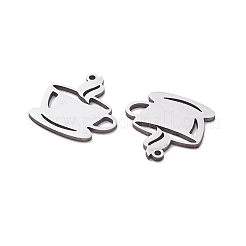 201 Stainless Steel Charms&nbsp;STAS-V001-03