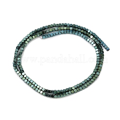 Electroplate Non-magnetic Synthetic Hematite Beads Strands&nbsp;G-I175-09F