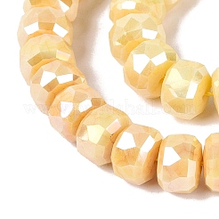Anti-Tarnish Electroplate Glass Beads Strands&nbsp;GLAA-T025-10mm-11C