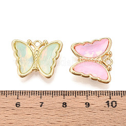 Alloy Glass Pendants&nbsp;GLAA-T023-41KCG
