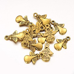 Tibetan Style Angel Alloy Pendants&nbsp;LS-TIBEP-A579-AG-NR