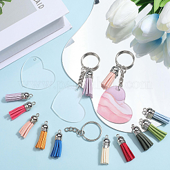 Acrylic Disc Big Pendants&nbsp;DIY-SP0001-33A