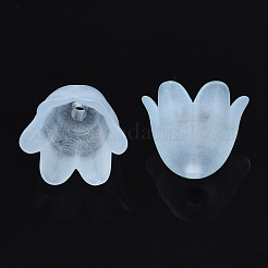 Transparent Acrylic Bead Caps&nbsp;FACR-N005-002D