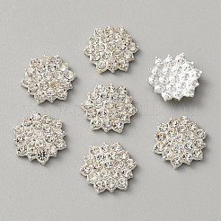 Alloy Rhinestone Cabochons&nbsp;ALRI-WH0008-28