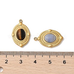 Natural Mixed Stone Pendants&nbsp;STAS-F312-08G