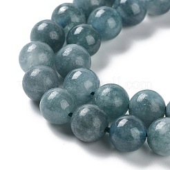 Dyed Natural Malaysia Jade Beads Strands&nbsp;G-G021-01B-01