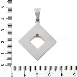 304 Stainless Steel Pendants&nbsp;STAS-F313-06P
