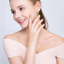 Stainless Steel Round Ball Dangle Stud Earrings for Women&nbsp;JE1107A