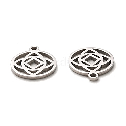 Non-Tarnish 316 Surgical Stainless Steel Charms&nbsp;STAS-H190-03P-02