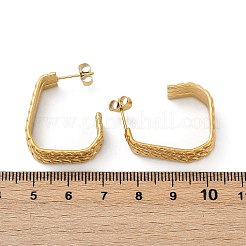 304 Stainless Steel Stud Earrings&nbsp;EJEW-G423-33A-G