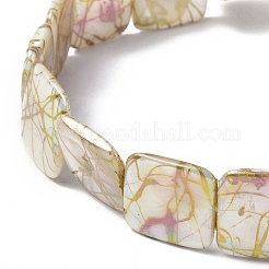 Drawbench Style Natural Freshwater Shell Beads Strands&nbsp;SHEL-C003-01