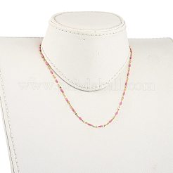 304 Stainless Steel Link Chain Necklaces&nbsp;NJEW-JN03084-03