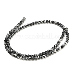 Dyed Synthetic Malachite Beads Strands&nbsp;GG-CBA6382-A03-4mm-03