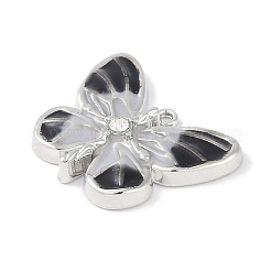 Rack Plating Alloy Enamel Pendants&nbsp;PALLOY-F018-22P-04