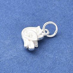 925 Sterling Silver Dove Charms&nbsp;STER-R012-02S