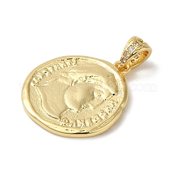 Brass Pendants&nbsp;KK-Z033-14G