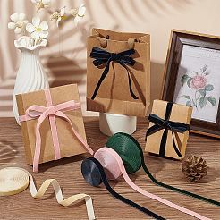20Yards 4 Colors Single Face Velvet Ribbon&nbsp;SRIB-PH0001-46C