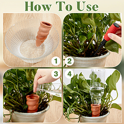 6Pcs PET Plastic Bottle with Screw Lid&nbsp;AJEW-NB0009-02A