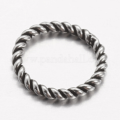 925 Thailand Sterling Silver Soldered Closed Jump Rings&nbsp;STER-P005-13